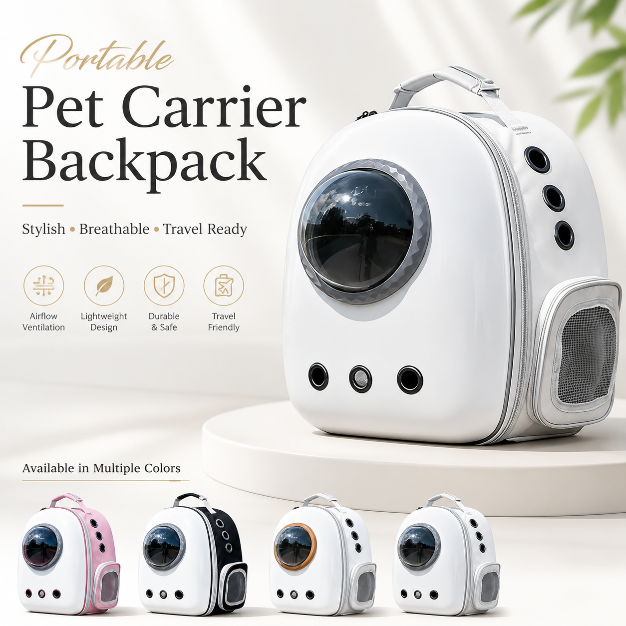 Portable Pet Carrier Backpack